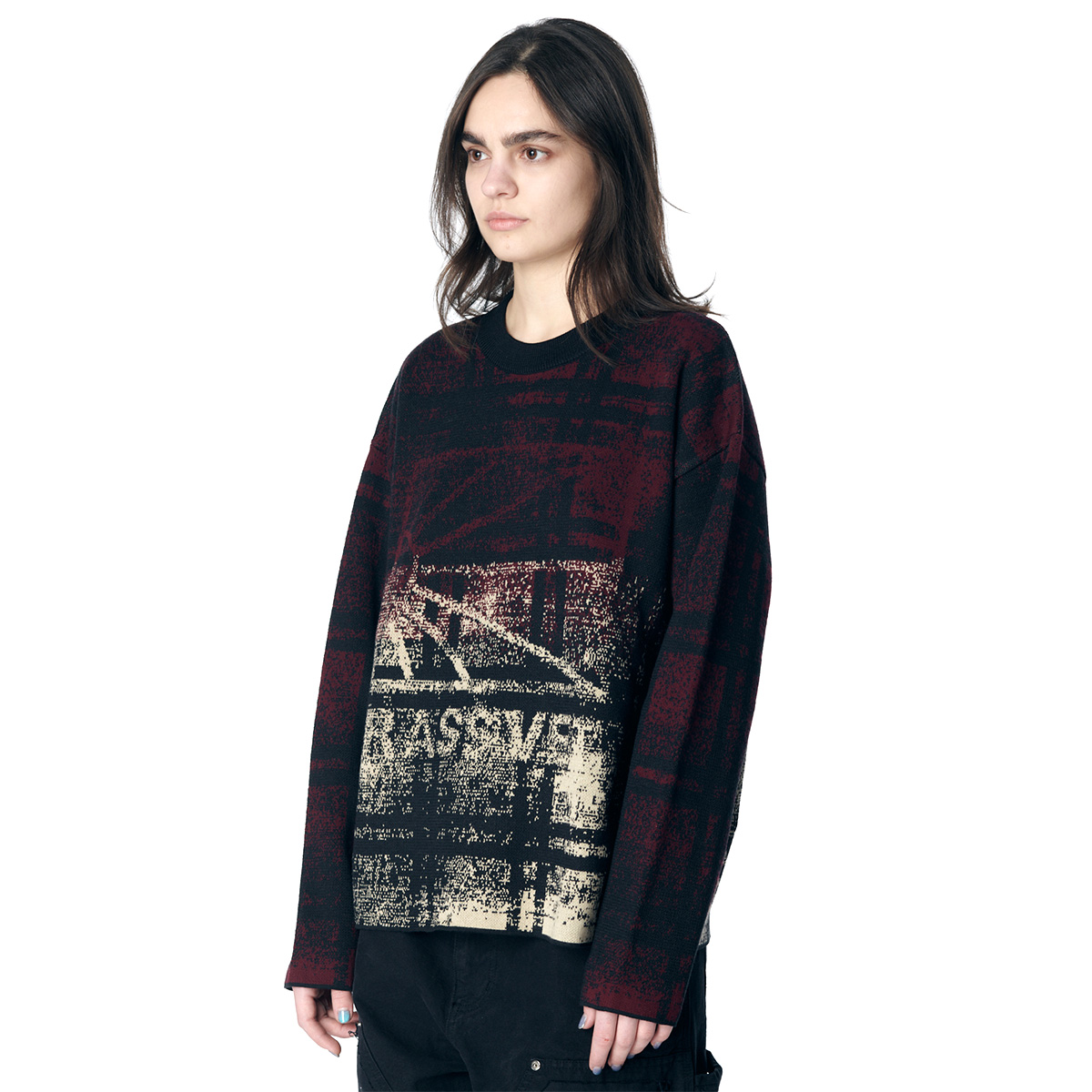 Rassvet Logo Sweater Dark Brown Rassvet Logo Sweater Dark Brown