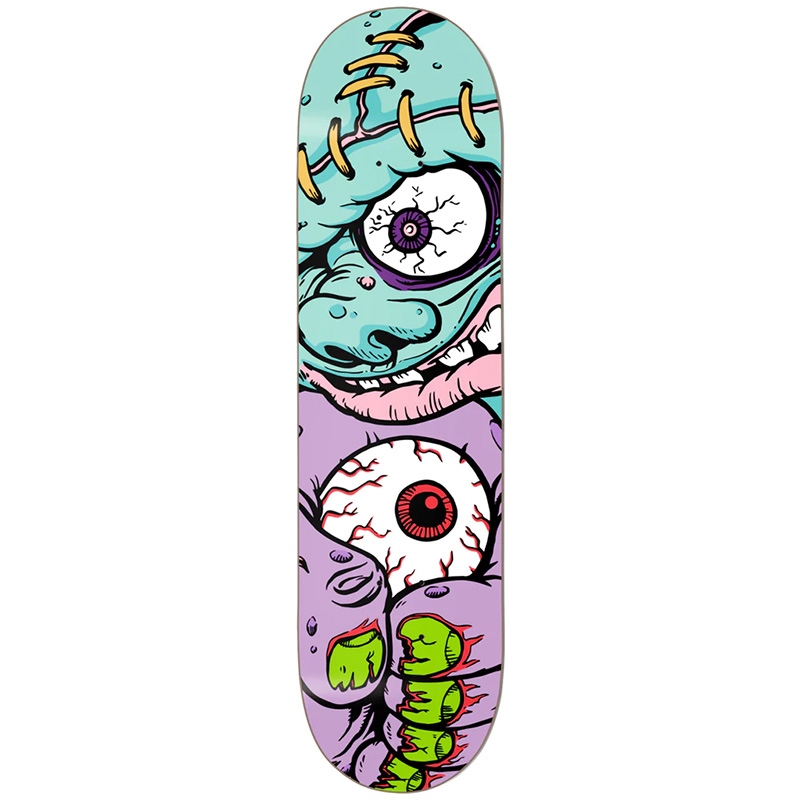 Darkstar Madballs Fist Face HYB Skateboard Deck 8.0