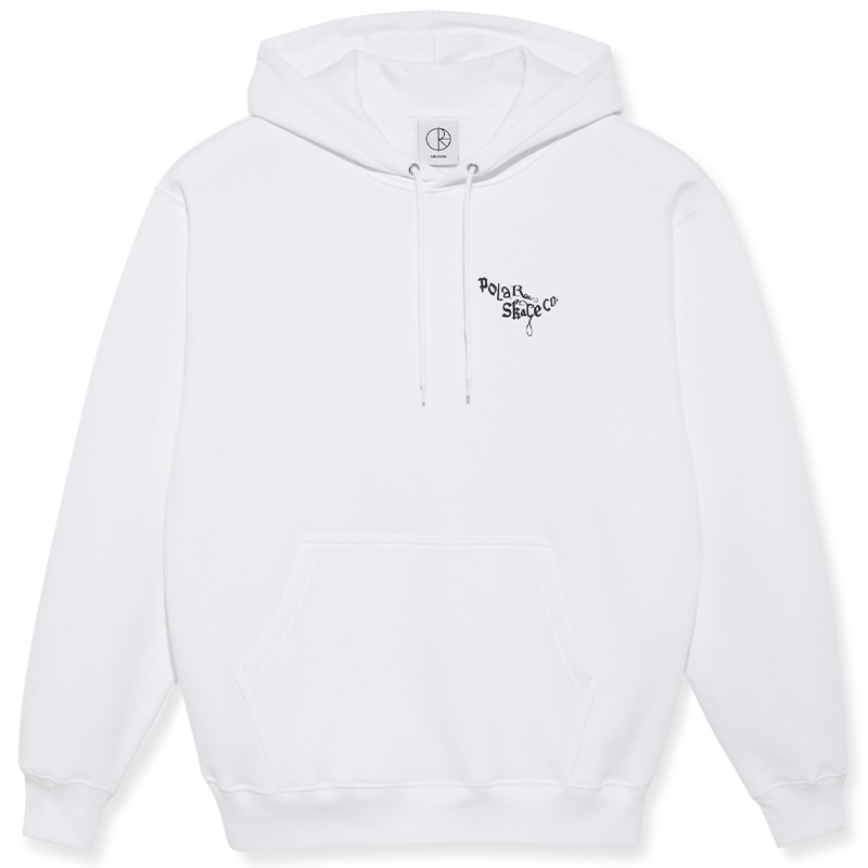Polar Gorilla King Hoodie White