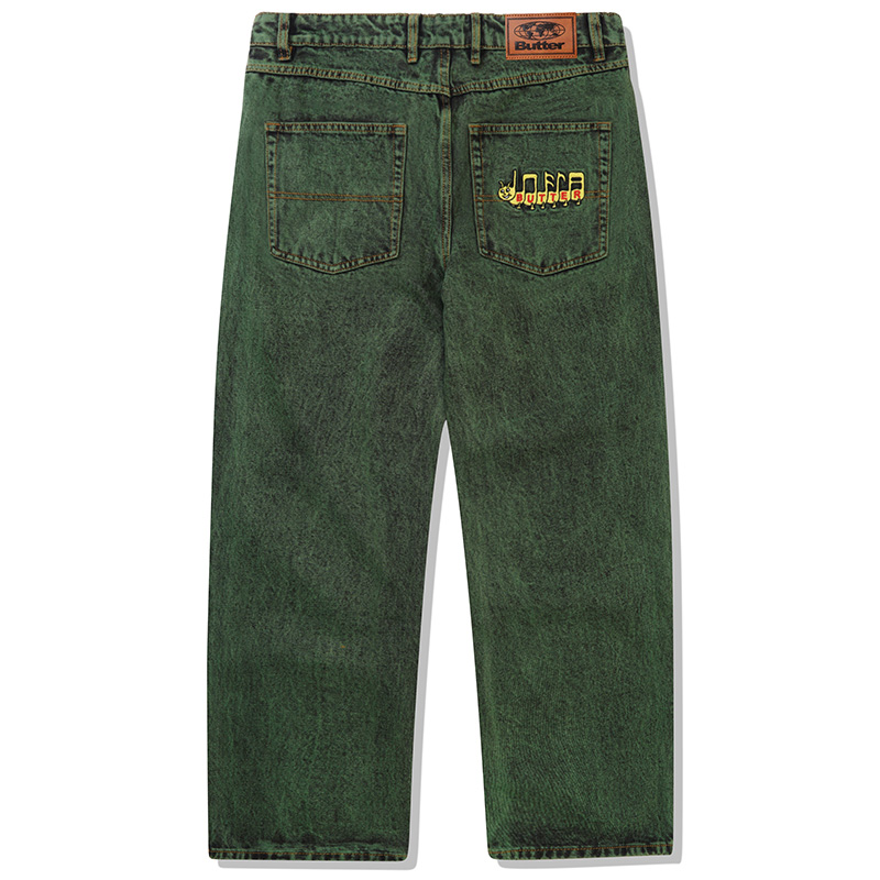 Butter Goods Caterpillar Denim Jeans Army Wash Butter Goods Caterpillar Denim Jeans Army Wash
