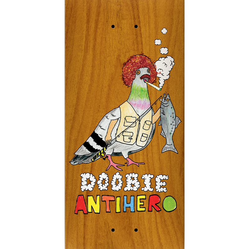 Anti Hero Doobie Skateboard Deck 8.25 Anti Hero Doobie Skateboard Deck 8.25