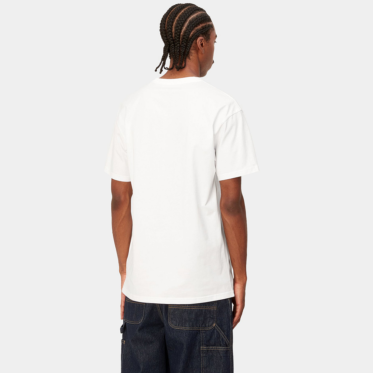 Carhartt WIP Chase T-Shirt White/Gold Carhartt WIP Chase T-Shirt White/Gold