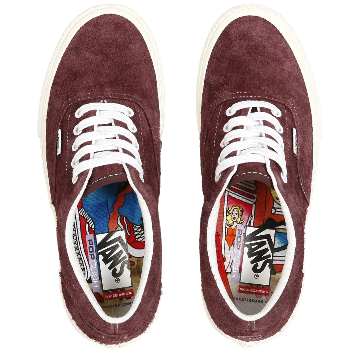 Vans x POP x Ben-G Skate Era Burgundy