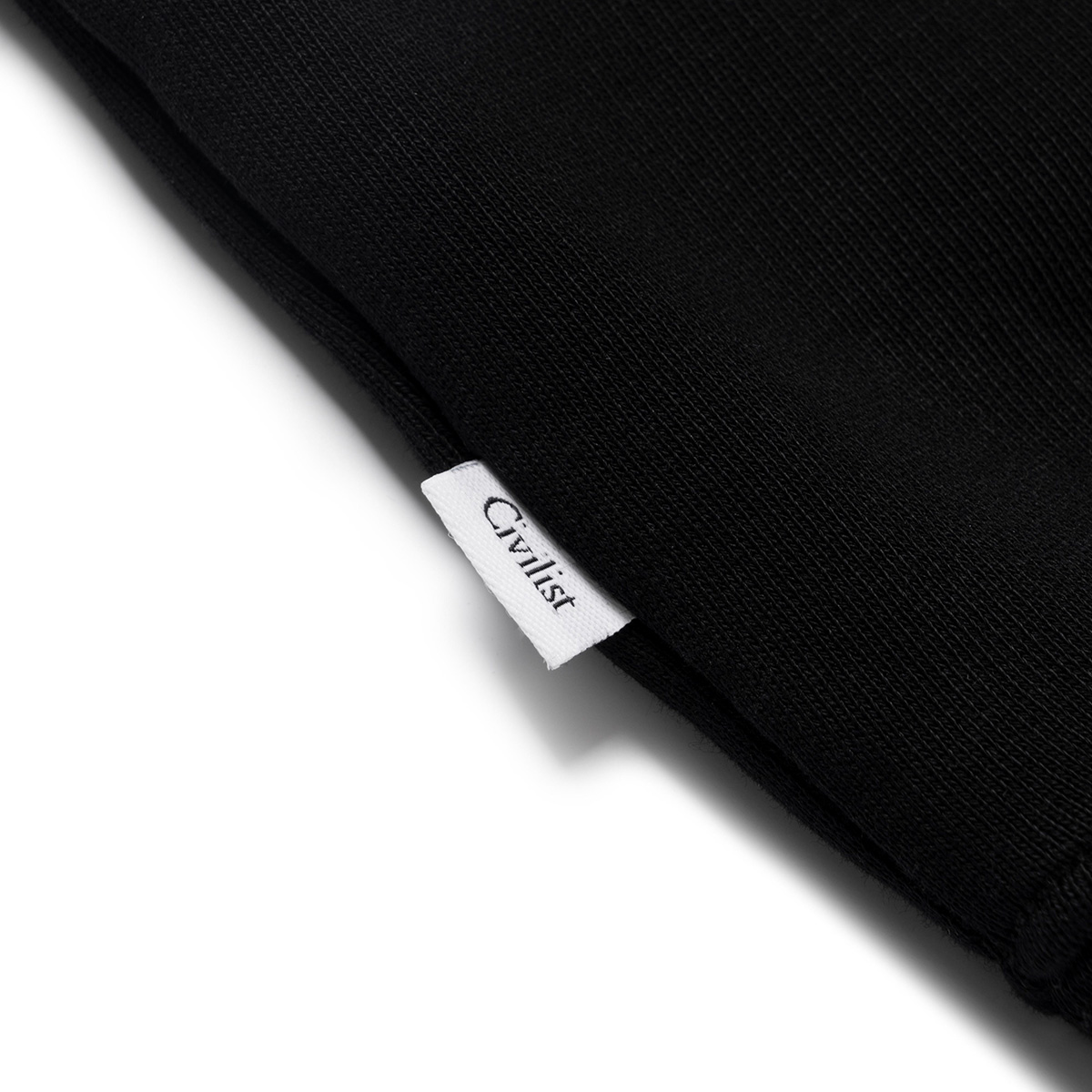 Civilist Studded Heavy Zip Hooded Sweater Black Civilist Studded Heavy Zip Hooded Sweater Black