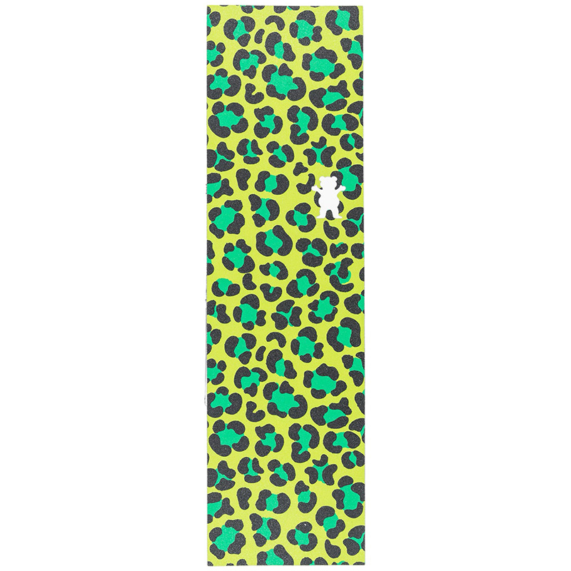 Grizzly Street Cheetah Griptape Sheet Green 9.0