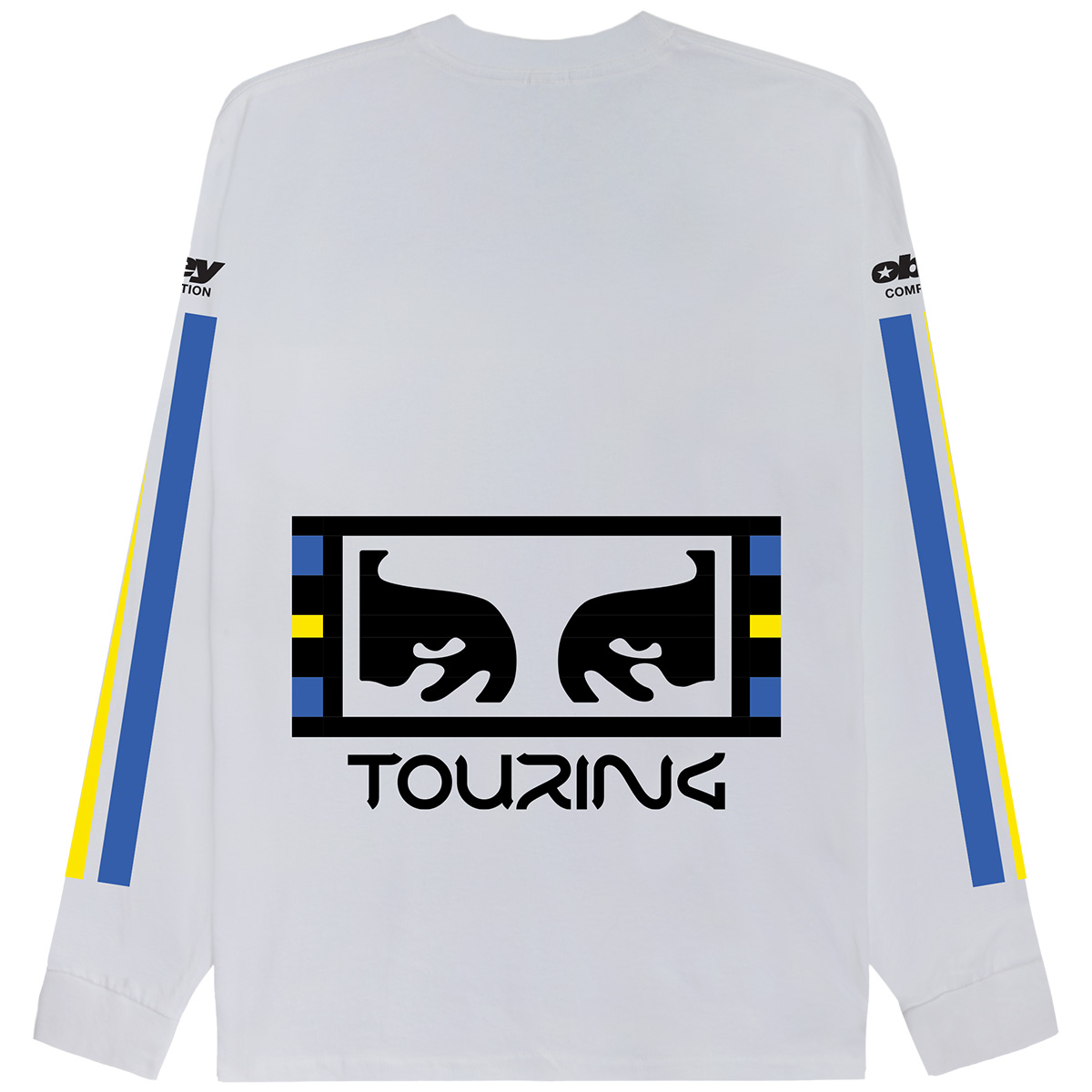 Obey Competition Longsleeve T-Shirt White