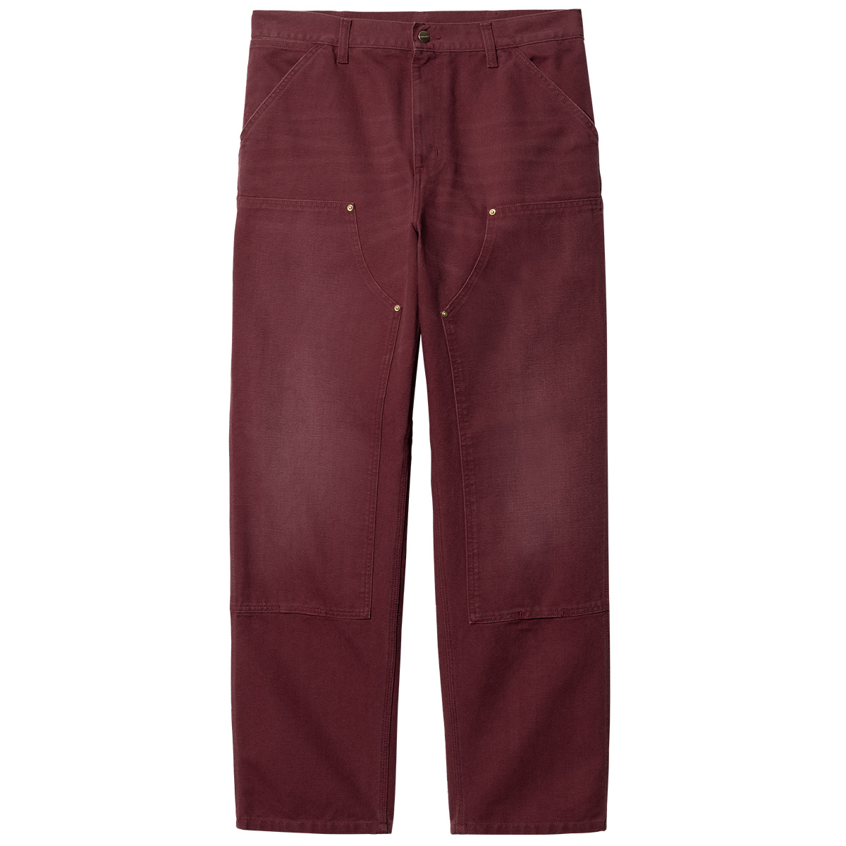 Carhartt WIP Double Knee Pant Malbec Aged Canvas Carhartt WIP Double Knee Pant Malbec Aged Canvas