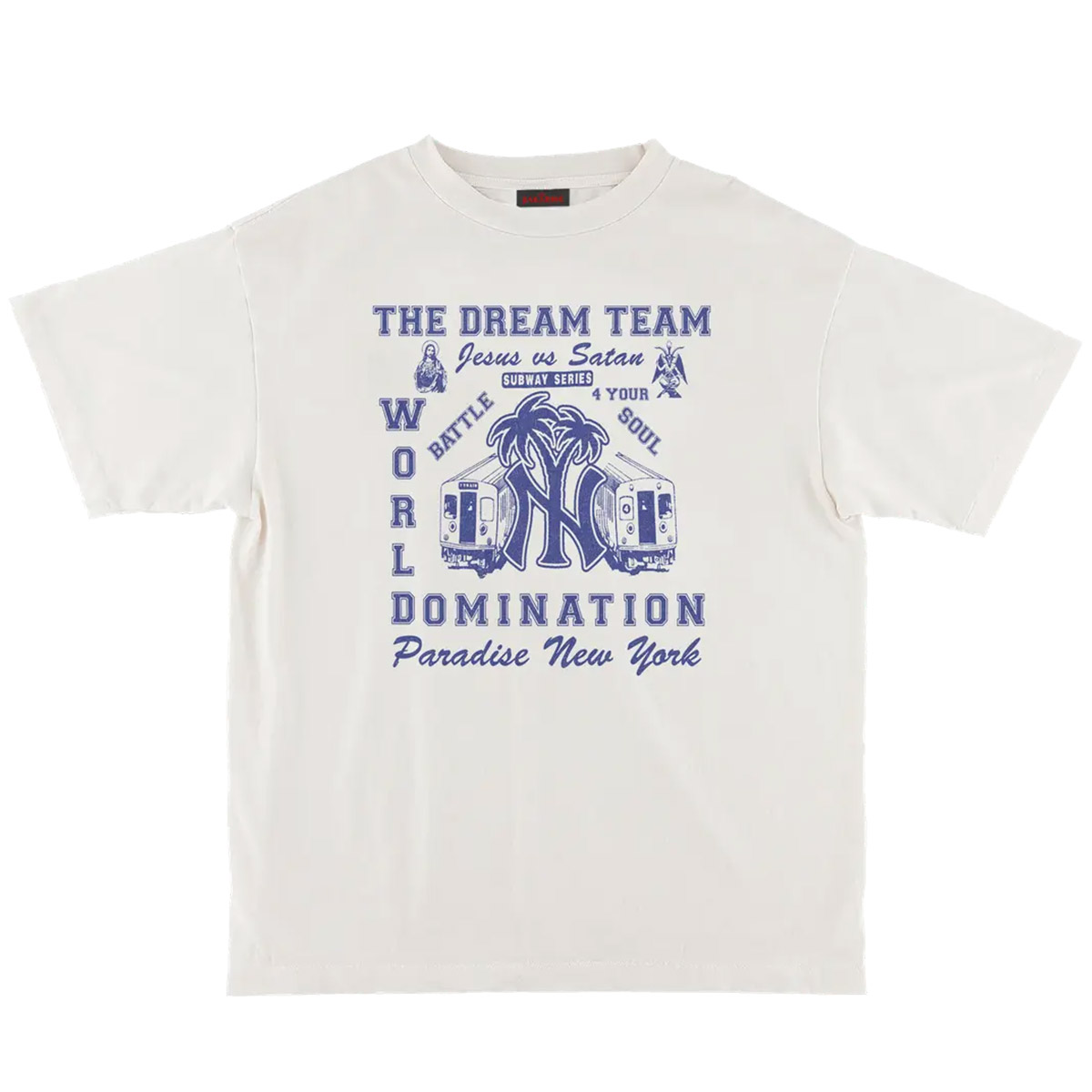 Paradise NYC Dream Team T-shirt White Paradise NYC Dream Team T-shirt White