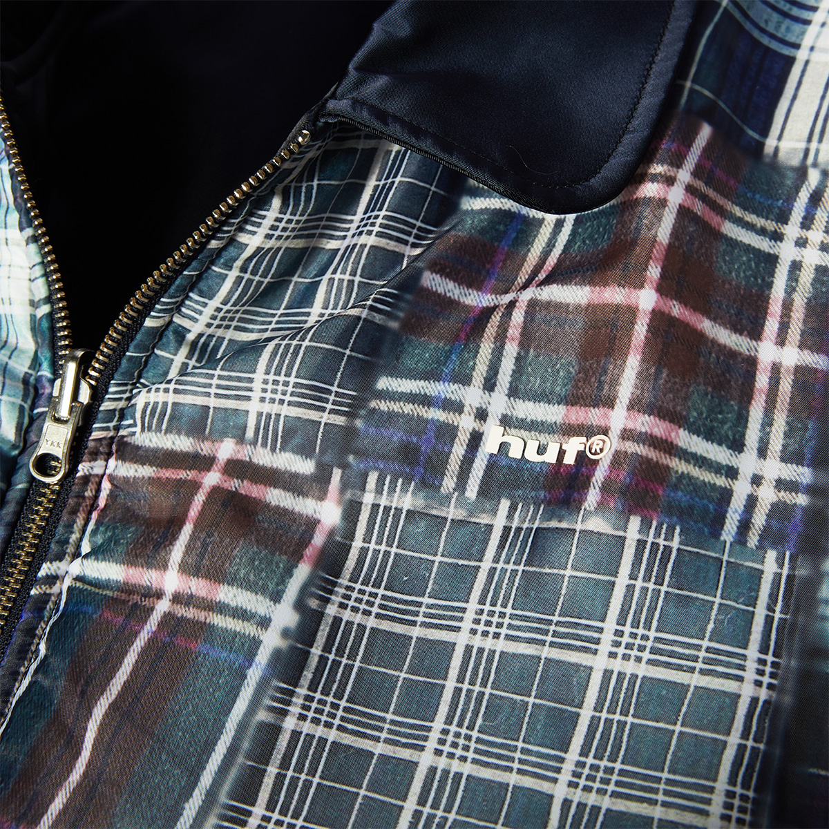 HUF Clothiers Reversible Flight Jacket Navy