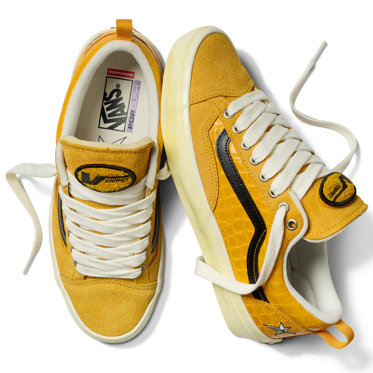 Skate Shoes Mustard Suede Vans Vans Old Skool Skate Shoe 721356