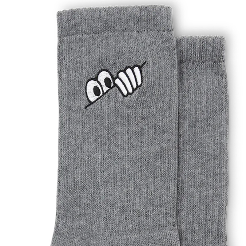 Last Resort AB Eye Socks Grey Melange Last Resort AB Eye Socks Grey Melange