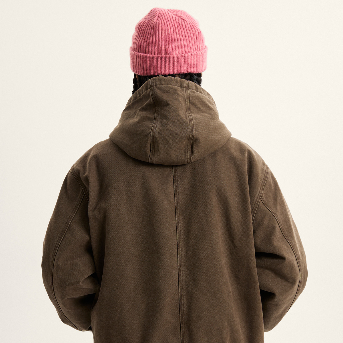Vans Workwear Canvas Full Zip Jacket Coal Brown Vans Workwear Canvas Full Zip Jacket Coal Brown