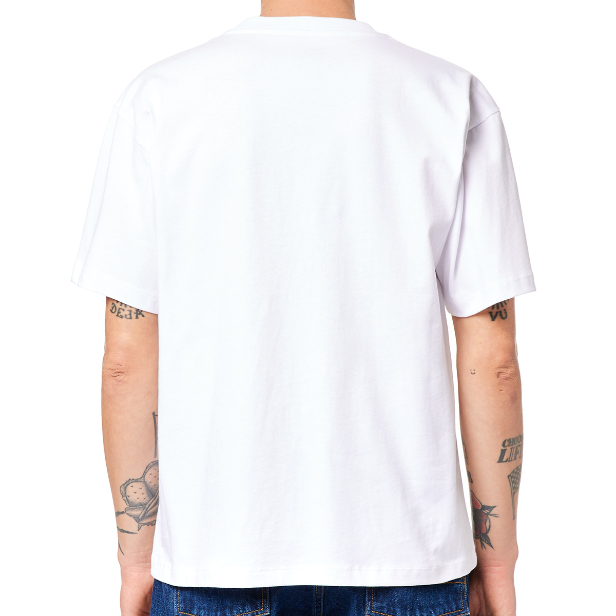 Rassvet On Fire Knit T-Shirt White Rassvet On Fire Knit T-Shirt White