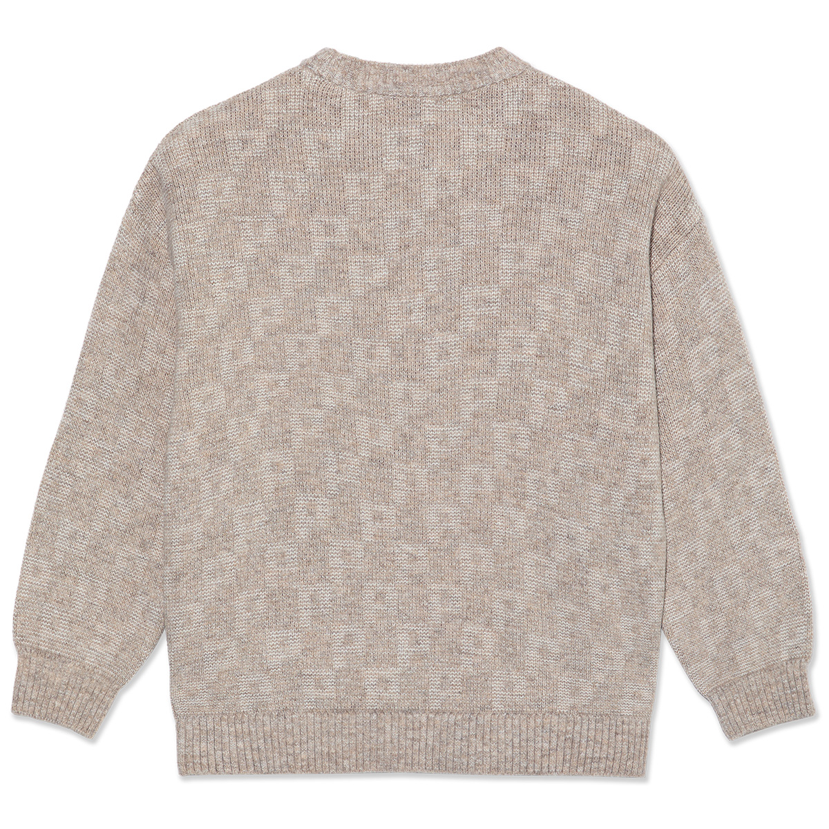 Polar P Pattern George Sweater Sand Polar P Pattern George Sweater Sand
