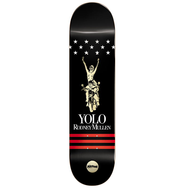 Almost Mullen Luxury Super Sap R7 Skateboard Deck 8.0