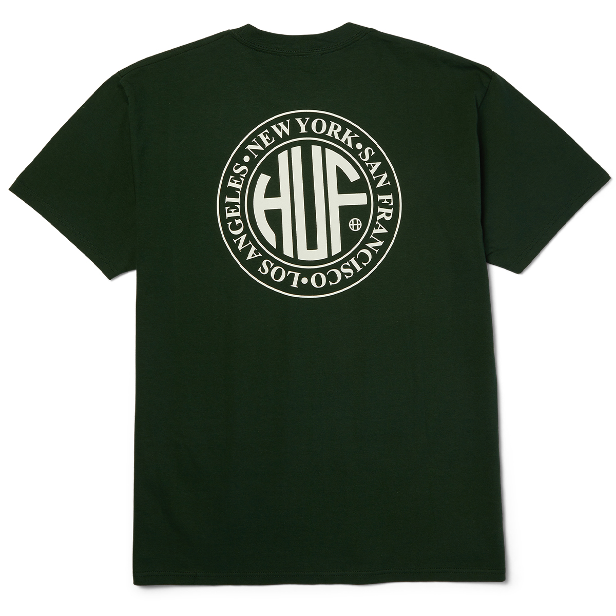 HUF Regional T-Shirt Forest Green/White