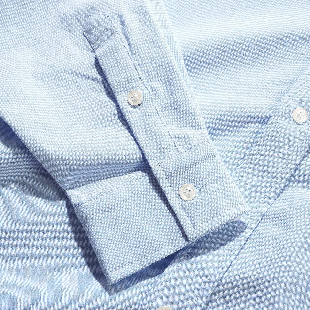 Butter Goods x Peanuts Spike Oxford Shirt Blue