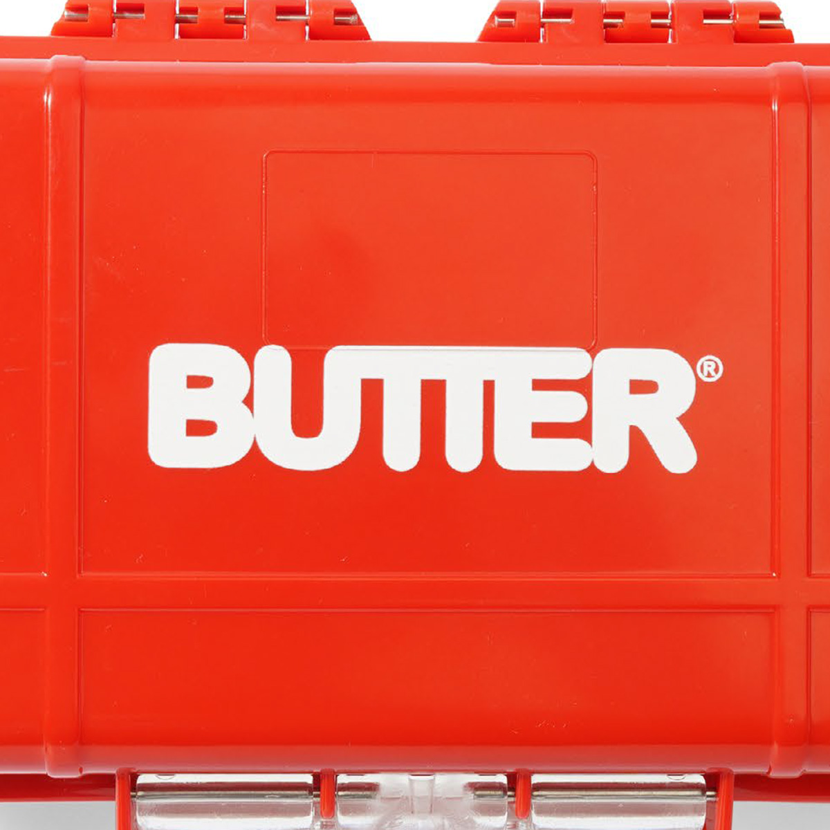 Butter Goods Mini Plastic Logo Case Red