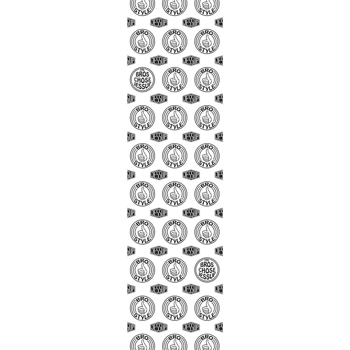 Bro Style x Jessup Choice Griptape Sheet Black 9.0