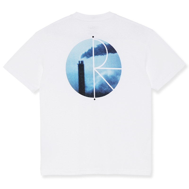 Polar Skorsten Fill Logo T-shirt Jr. White