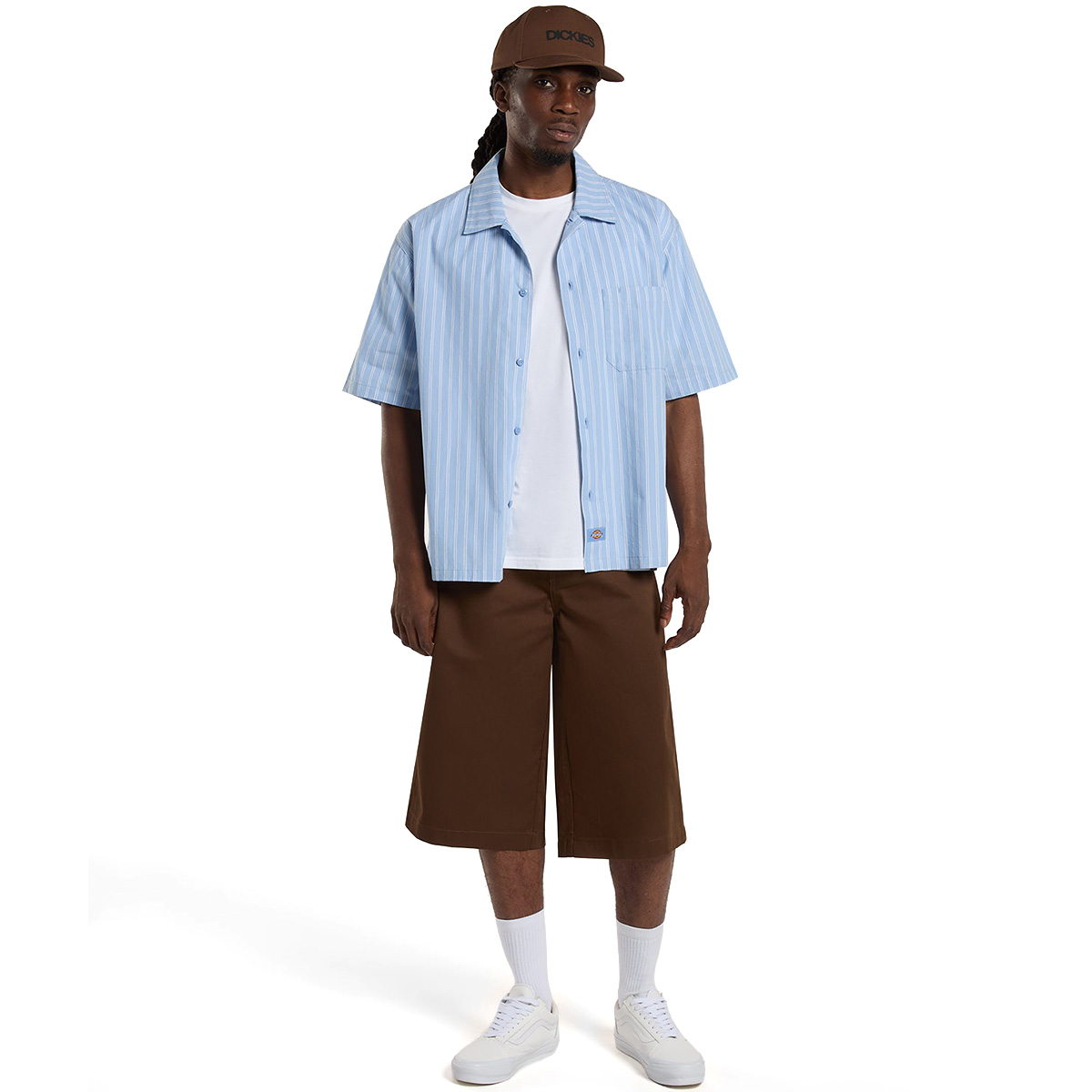 Dickies Venedocia Stripe Shirt Endless Sky