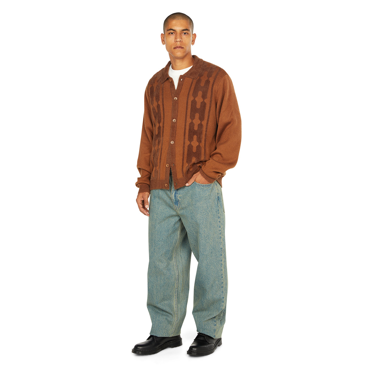 HUF Patterson Sweater Sierra HUF Patterson Sweater Sierra