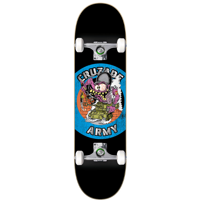 Cruzade CZD Army Tank Complete Skateboard 8.0