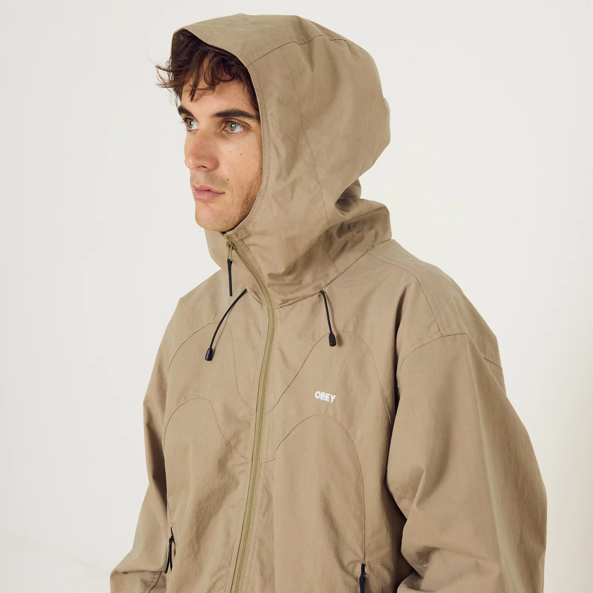 Obey Sota Shell Jacket Mermaid