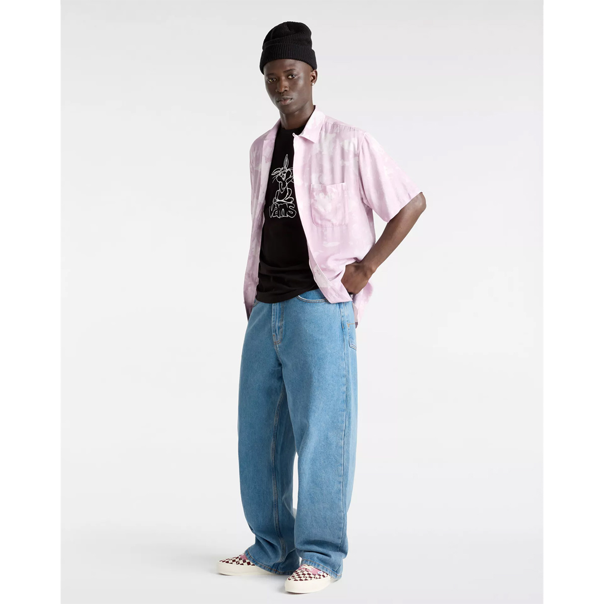 Vans Camp Woven Shirt Lavender Mist/Marshmallow Vans Camp Woven Shirt Lavender Mist/Marshmallow