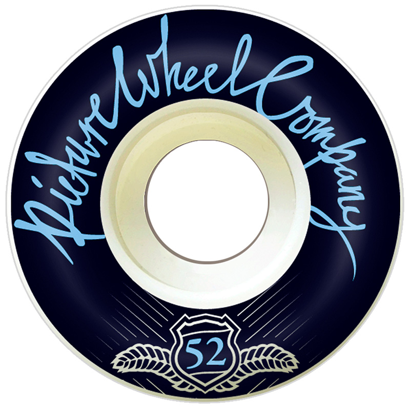 Picture Wheel Co POP Baby Blue Classic Shape Wheels 99A 52mm