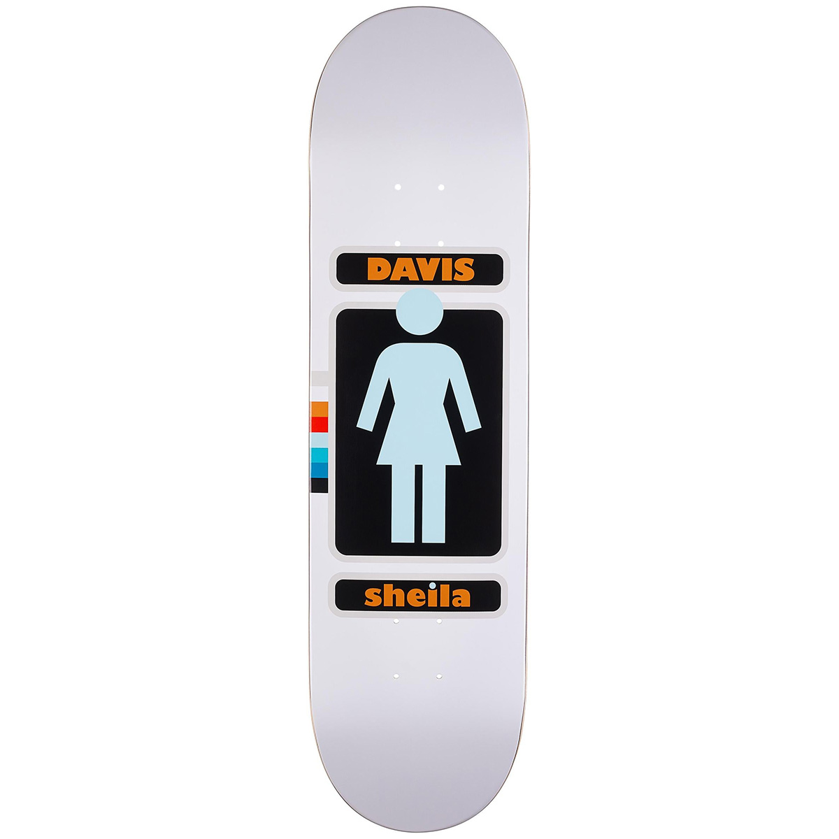 Girl Davis 93 Til Palette Skateboard Deck 8.375