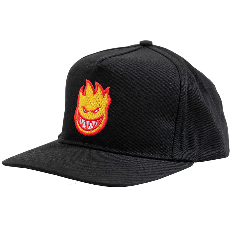 Spitfire Bighead Fill Snapback Cap Black/Gold 1123798_One Size