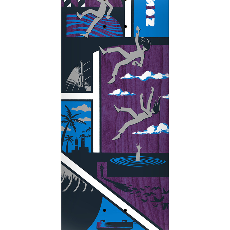 Real Mason Storyboard Skateboard Deck 8.28
