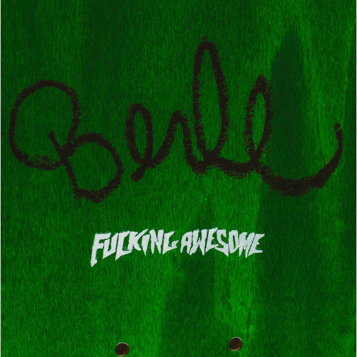 Fucking Awesome Elijah Berle Muerte Skateboard Deck -Shape 2- 8.5