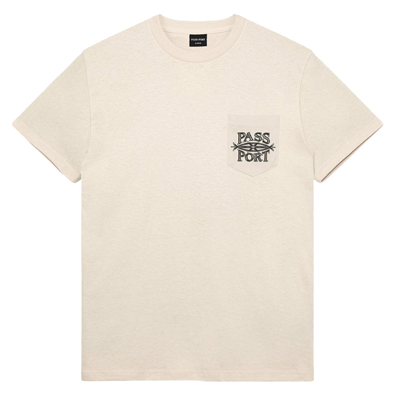 Pass-Port Lasso Pocket T-shirt Natural
