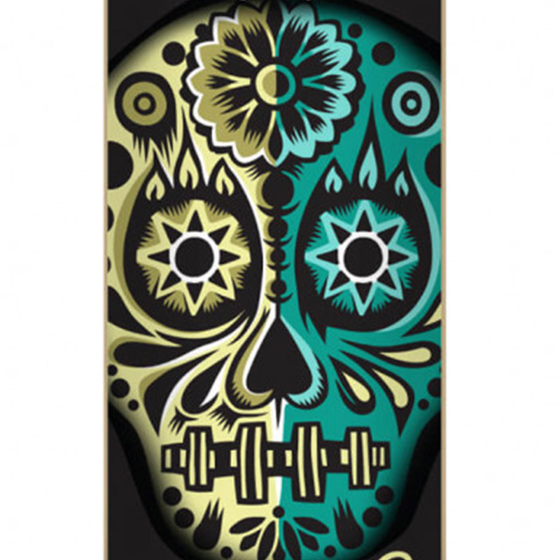 Flip Luan Blacklight Skateboard Deck 8.13 Flip Luan Blacklight Skateboard Deck 8.13