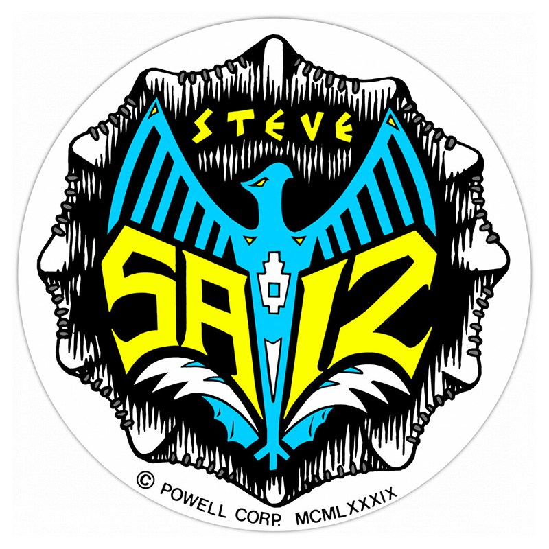 Powell Peralta Steve Saiz Totem Sticker