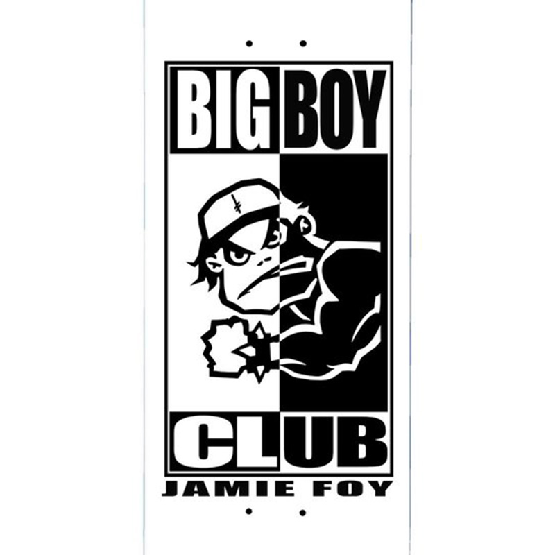 Deathwish Jamie Foy Big Boy Club Skateboard Deck 8.0 Deathwish Jamie Foy Big Boy Club Skateboard Deck 8.0