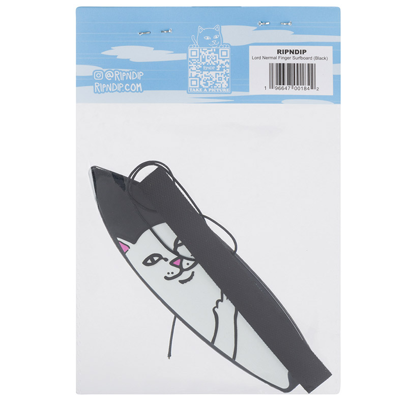 RIPNDIP Lord Nermal Finger Surfboard Black RIPNDIP Lord Nermal Finger Surfboard Black