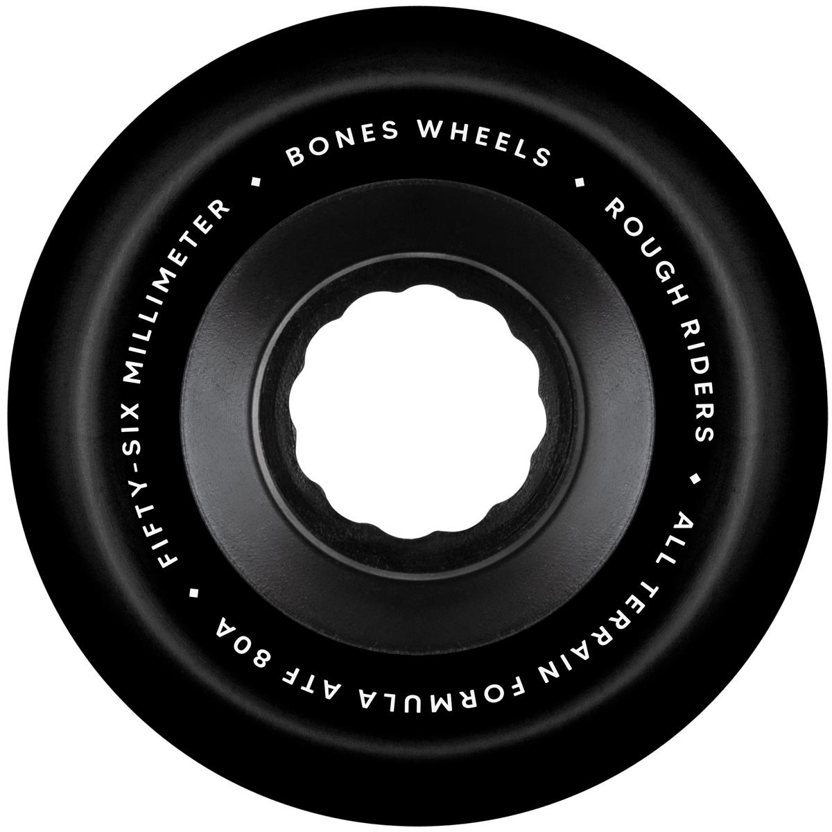 Bones ATF Rough Riders Wheels Black 80A 56mm