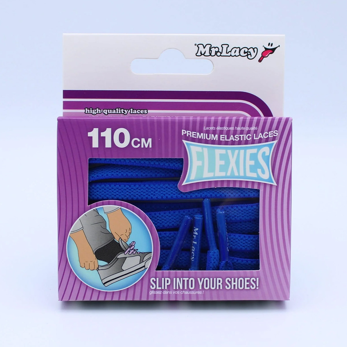 Mr.Lacy Flexies 110cm Royal Blue Mr.Lacy Flexies 110cm Royal Blue