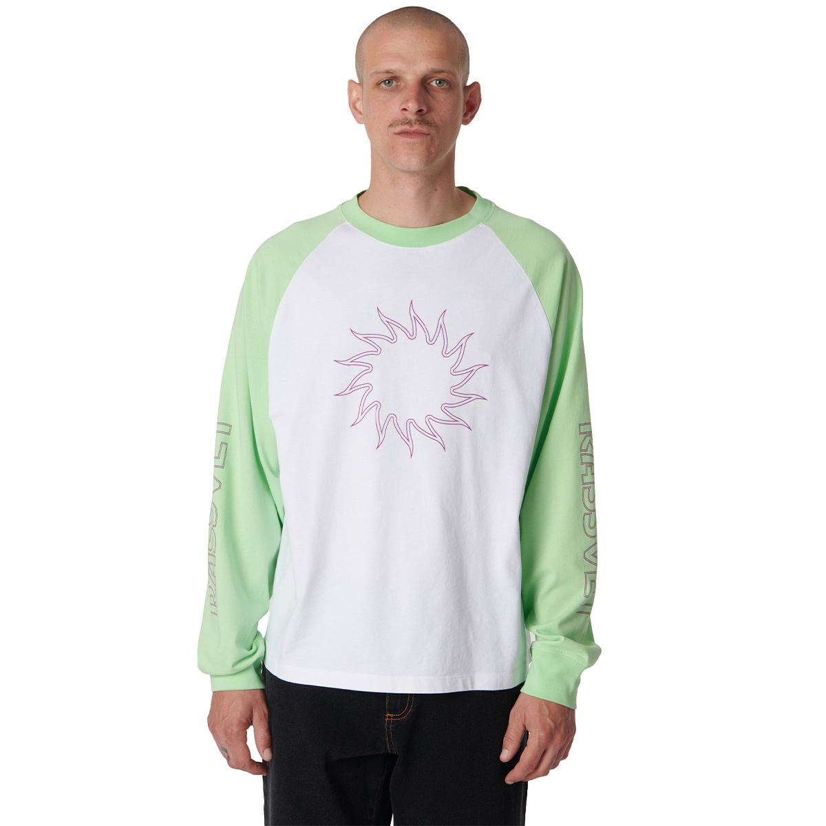 Rassvet Wave Longsleeve T-Shirt Knit White Rassvet Wave Longsleeve T-Shirt Knit White