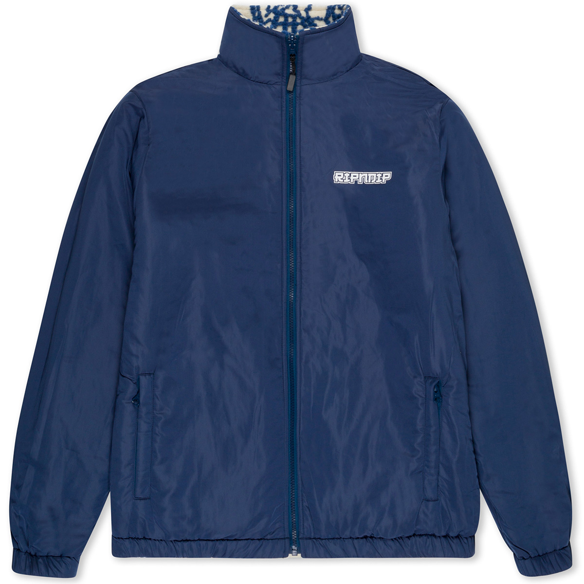 RipnDip Haku Reversible Jacket Off White/Navy RipnDip Haku Reversible Jacket Off White/Navy