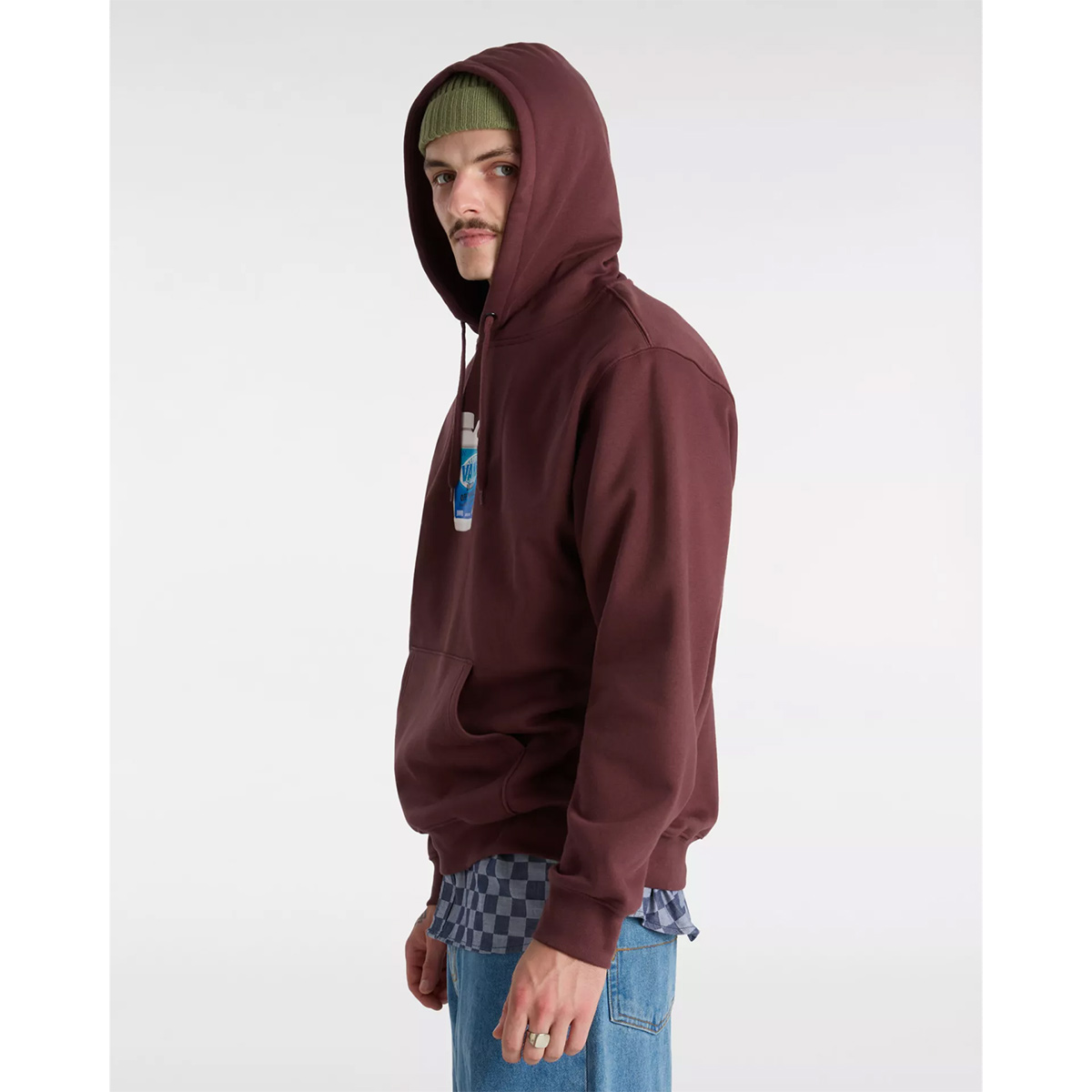 Vans Extra Strength Loose Hooded Sweater Bitter Chocolate