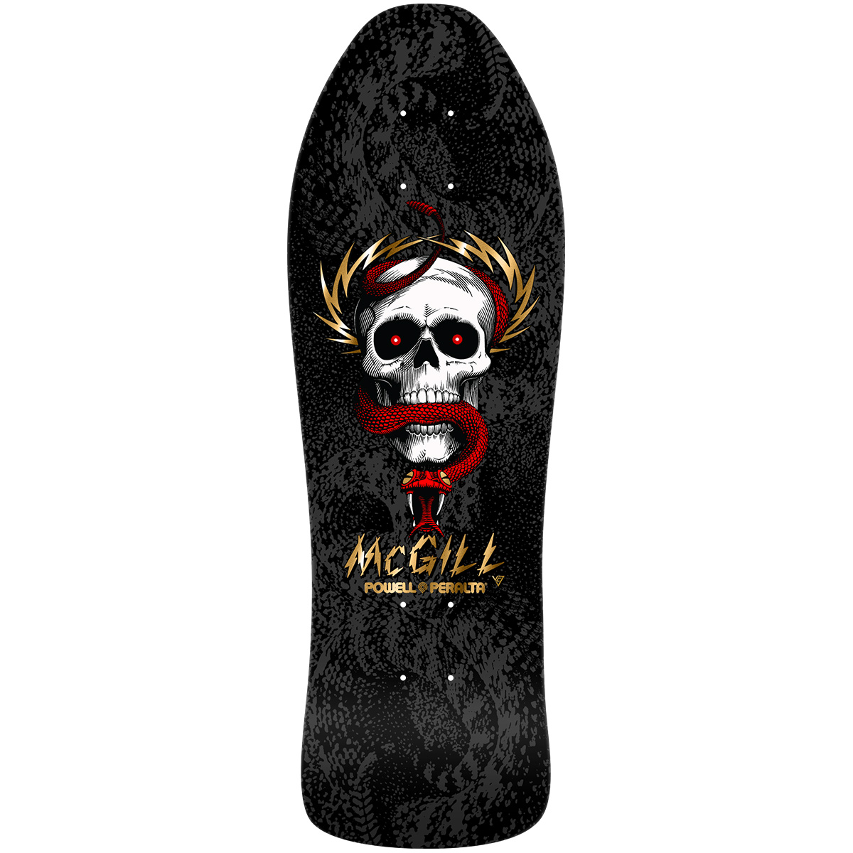 Powell Peralta Bones Brigade Mike Mcgill Series 16 Skateboard Deck Black 10.0 Powell Peralta Bones Brigade Mike Mcgill Series 16 Skateboard Deck Black 10.0