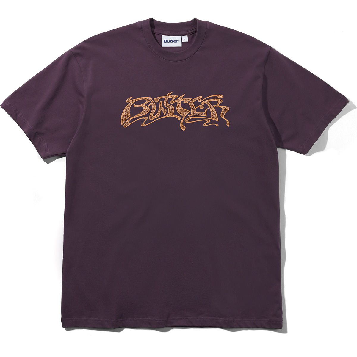 Butter Goods Drummer T-shirt Eggplant