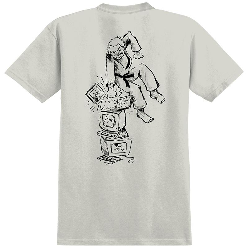 Anti Hero I Hate Computers T-Shirt Ice Grey Anti Hero I Hate Computers T-Shirt Ice Grey