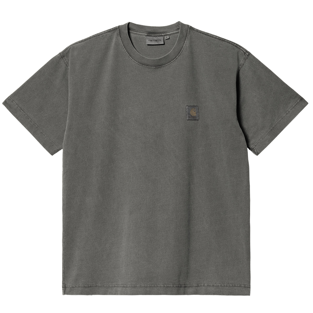 Carhartt WIP Vista T-Shirt Graphite Garment Dyed Carhartt WIP Vista T-Shirt Graphite Garment Dyed