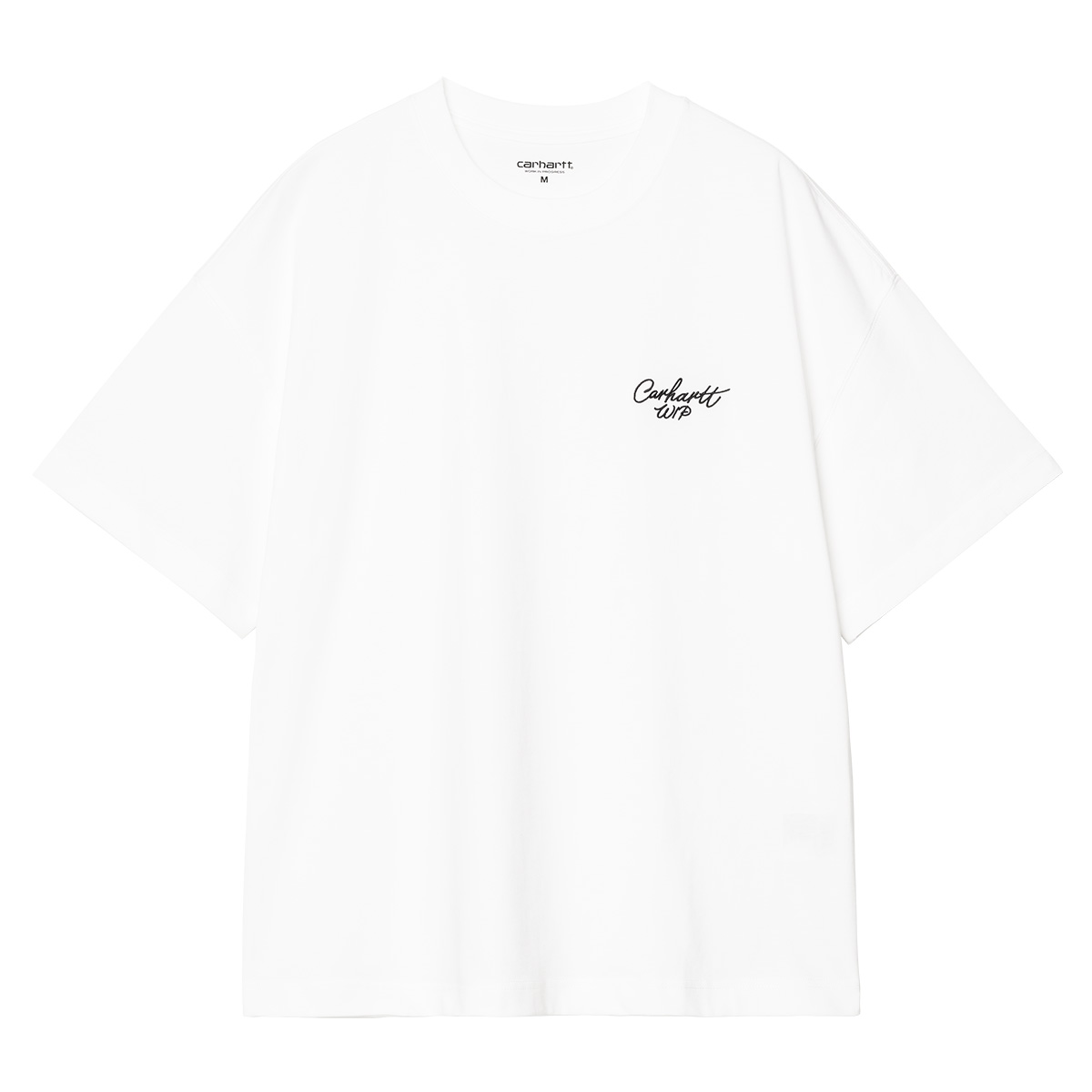 Carhartt WIP Signature Script T-Shirt White/Black Carhartt WIP Signature Script T-Shirt White/Black