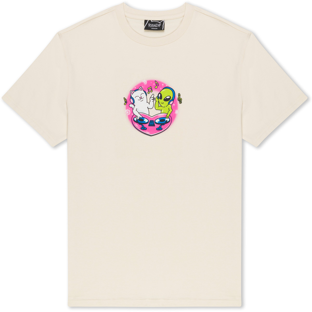 RipnDip Love Is Ripndip T-Shirt Natural RipnDip Love Is Ripndip T-Shirt Natural